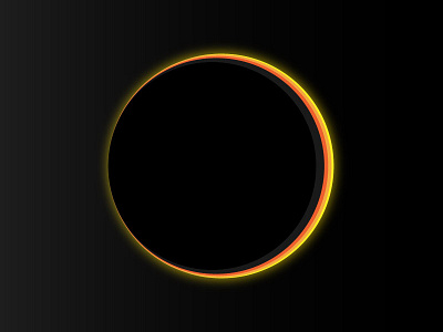 Eclipse 2017 circles dark side eclipse minimalism moon shades shapes sky solar eclipse space sun vector