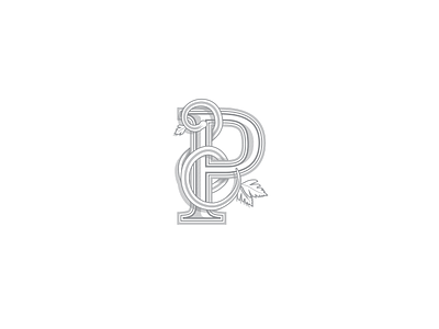 Campus Organization Logo Direction dropcap hemlock lettering meta serif ornate philosophy vines