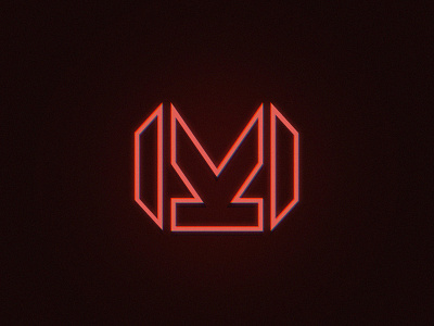 M+K logo design illustration illustrator k line lines logo m vector