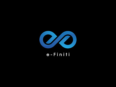 e Finiti design icon logo