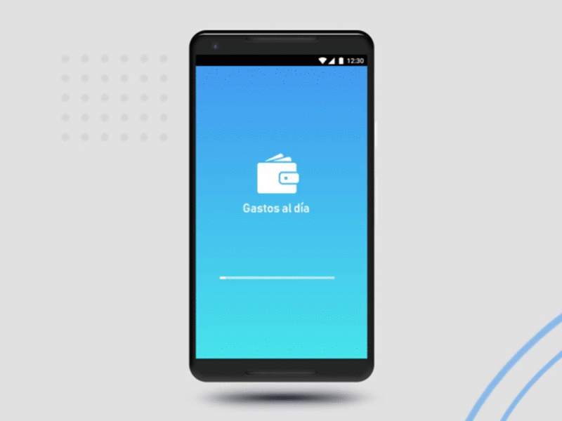Gastos al día | Onboarding App onboarding app ui ux