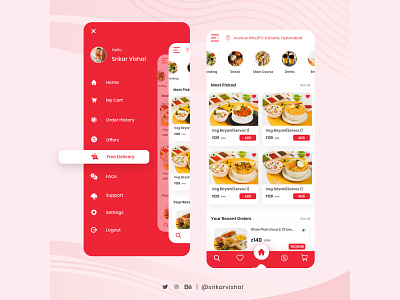 Food Delivery App Ui Design