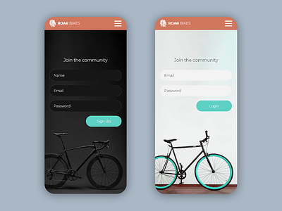 Daily UI - 001 001 app dailyui dailyui 001 design ui web