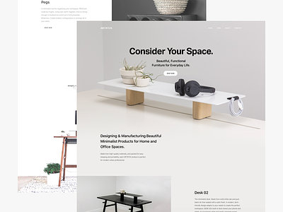 Artifox artifox design desk desk setup figma furniture design minimalist web design website