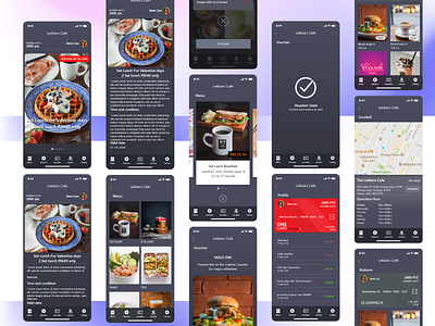 Mobile Application: Loyalty Program ui