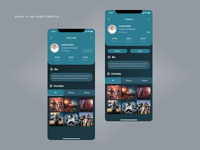 Daily UI 06 User Profile