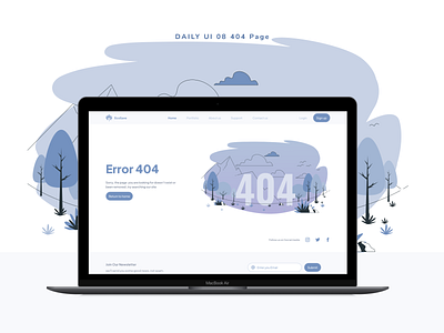 Daily UI 08 404 Page