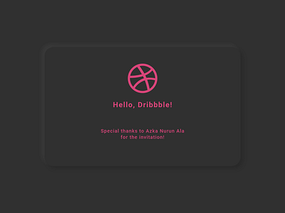 Dribbble Invitation!