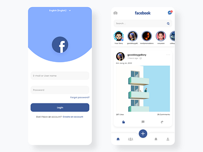 Facebook re-design.