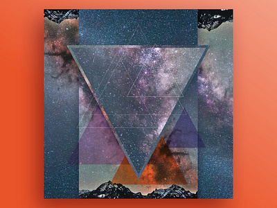 Alterspective 14 30daychallenge art art challenge design design art geometric geometric design grafikdesign graphicdesign graphicdesigncentral illustration mountain nature night photo art poster posterart shapes sky triangles