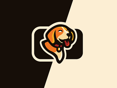 Beagle beagle design dog dog logo dogs flat illustration illustrator logo mascot logo mascotlogo minimal vector