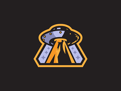 UFO Mascot Logo