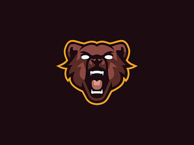 Bear Mascot Logo