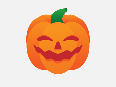 Pumpkin 🎃 flat illustration illustrator minimal pumpkin vector
