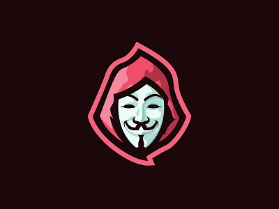 Anonymous mascot logo