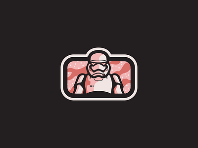 Stormtrooper Mascot Logo