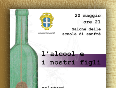 volantino alcol&figli design hand drawn handmade photography photoshop