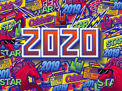 hi,2020 branding design flat icon illustration ux website