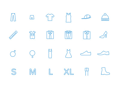 Clothing Icons