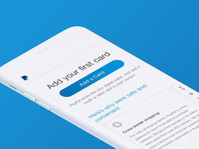 PayPal Sign Up - Redesign app app design design gradients ios product product design ui ui design ux ux design