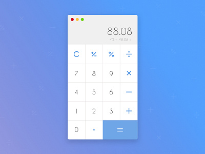 Daily UI #004 - Calculator apple calculator dailyui ios mobile portfolio ui ux website