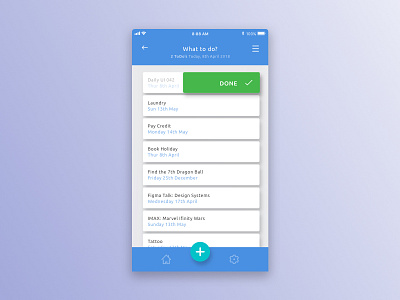 Daily UI #042 - ToDo List 042 app dailyui portfolio productivity task todo ui user ux