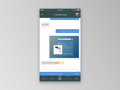 Daily UI #049 - Notification 049 chat dailyui mobile notification portfolio ui user ux