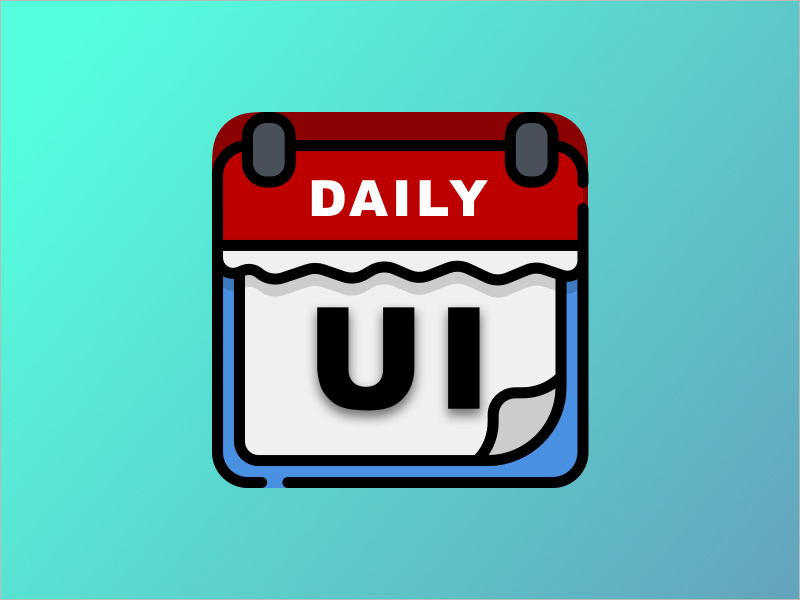 Daily UI #052 - Daily UI Logo by Thai H on Dribbble