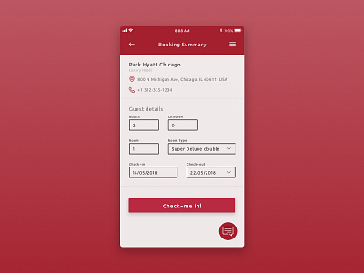 Daily UI #067 - Hotel Booking