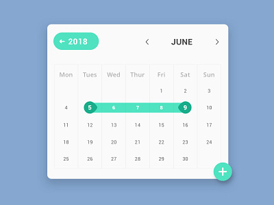 Daily UI #080 - Date Picker 080 calendar dailyui date desktop emoji ui ux