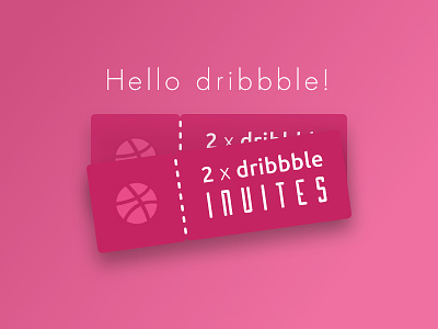 2x Dribbble Invite