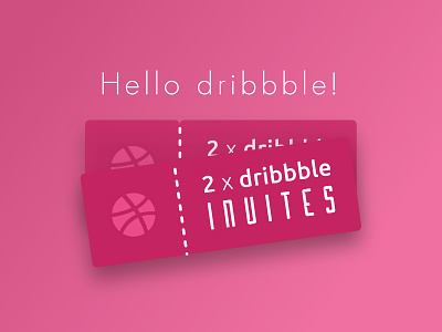 2x dribbble invites!! draft dribbble dribbbleinvite dribbbleinvites icon illustration mobile ui