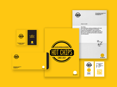 hotchips stationary branding design graphic graphic design illustration illustrator minimal vector web website