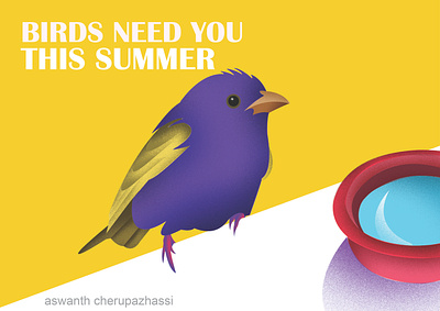 save bird in summer animation app birds branding design flat graphic graphic design icon identity illustration illustrator minimal savebirds summer ui ux vector web website