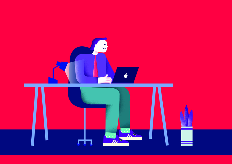 Pc Worker By Aswanth A On Dribbble
