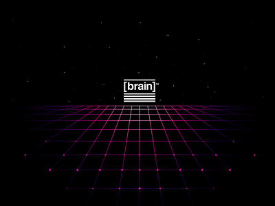 Brain API 80s api brain captainwise grid neon retro space