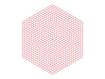 Multi dimentional cube cube dimentions illusion puzzle rubiks