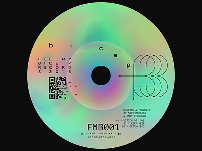 Bicep FMB001 bicep etard gym music record synthol techno vinyl