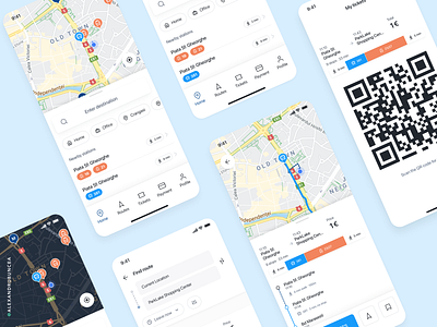 Public Transport app clean design figma google map mass transit mobile popular popular shot transit transit map travel ui ux