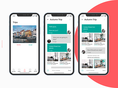 Group Vacation Planning in Airbnb - Product Challenge airbnb challenge design feature figma product ui ux