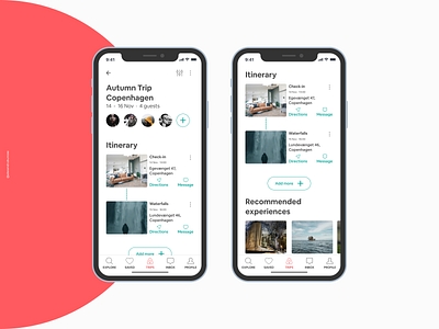 Group Vacation Planning in Airbnb - Product Challenge airbnb case case study challenge design feature figma product design ui uiux ux