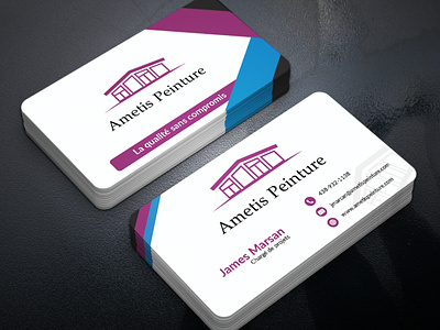 Business Card 2 sided card brand branding busines card photoshop visitingcard