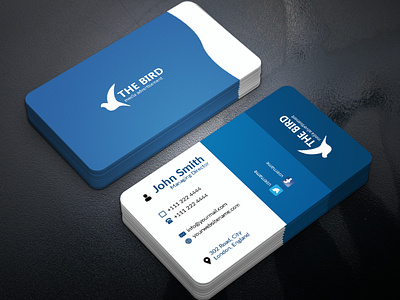 Business Card 2 sided card branding busines card illustration photoshop visitingcard