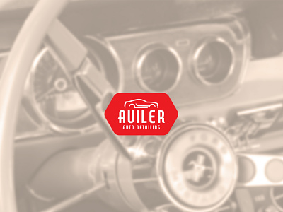 Auiler Auto Detailing Logo automotive branding icon logo