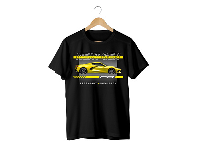 Corvette T-Shirt Design apparel automotive corvette design merch merchandise official t shirt tee