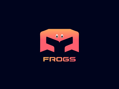 Frogs Modern Minimalist Logo Design