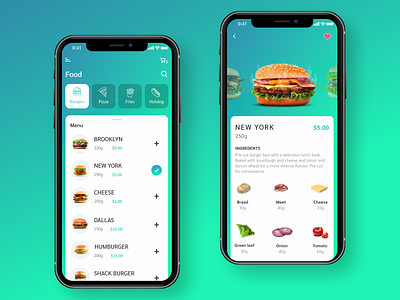 Daily ui chellange Day 1 app burger menu ui ux