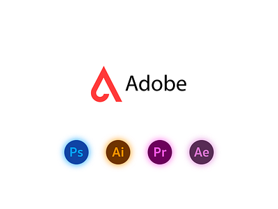 Adobe ReBrand adobe adobe illustrator adobe photoshop adobe premiere adobeaftereffects brand brand design redesign