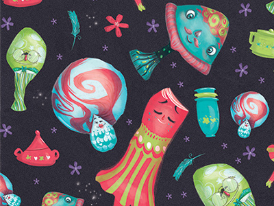 Michelle ouellette mushroomparty dribble