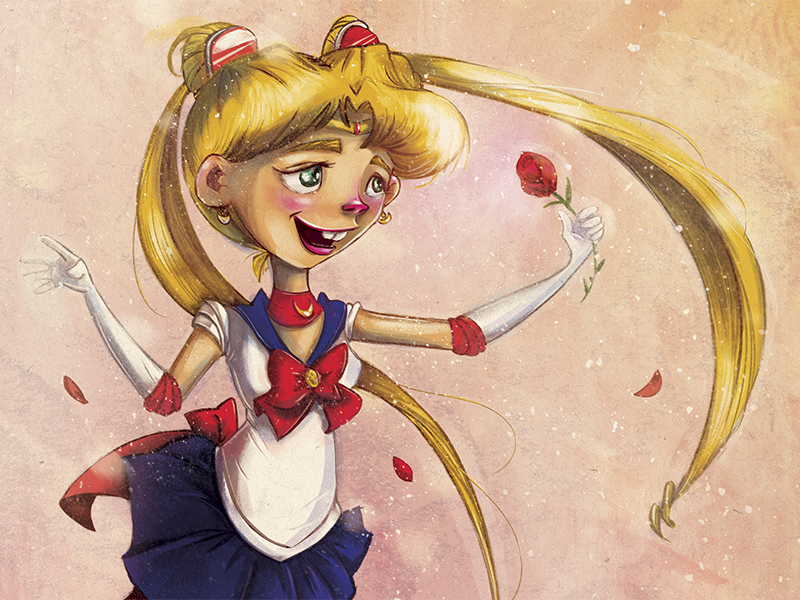 Sailor Moon by Michelle Ouellette on Dribbble